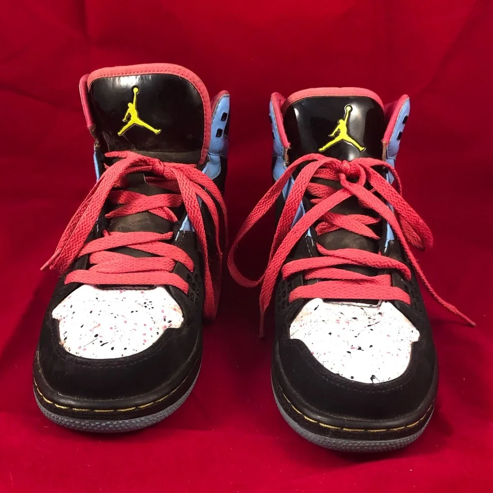 Air Jorden Skater Paint Splatter Sneaker Shoes - Picture 2 of 9